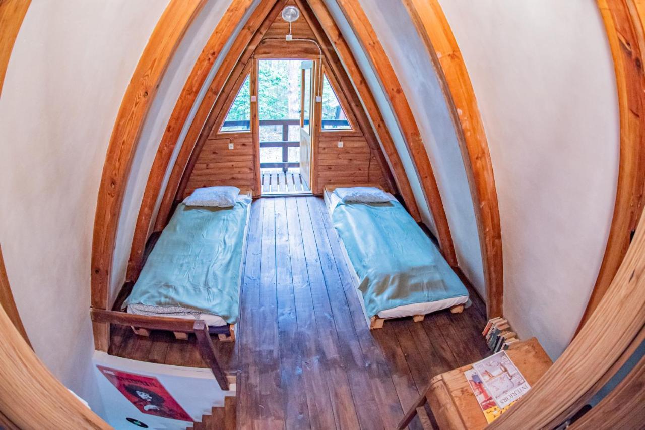 Domki W Wildze Skurcza Ngoại thất bức ảnh